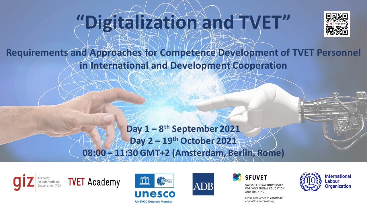 Conference "Digitalisation and TVET" giz.de